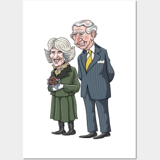 Charles and Camilla Posters and Art